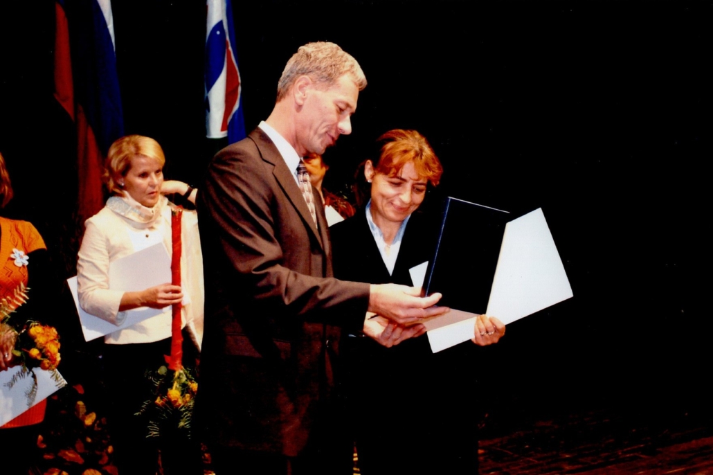 Przyznanie nagrody gminnej firmie Inotherm